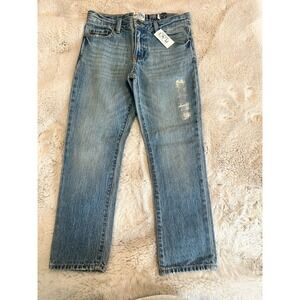 Childrens Place Boys Jeans Skinny‎ Stretch Light Wash Adjustable Waist Size 7